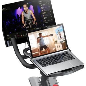 KMOUANTS Tabletop Tray Holder Compatible with Peloton Bike (Not Bike Plus for Tablets, laptops, Books, Phones, etc. - Riding Work Surface Bikes Accessories for Peloton