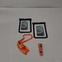 Temdan 2 Pcs Waterproof Phone Pouch, [Up to 10" Large] Universal IPX8 Waterproof Cell Phone Case Dry Bag with Lanyard for iPhone 16 Pro Max/16E/15/14/13,Galaxy S25 Ultra/S24/S23 for Vacation -Black (Large 10", Black&Black)