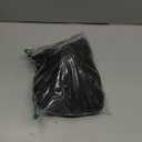 2024 African Female Turban Cap Women's Auto gele Headtie Nigeria Raw Silk Fan Gele Wedding Party Head Wraps Headwear Turbante (Black)