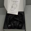 Wireless Headset with Mic for Work(Upgrade Volume Knob & Charging Indicator), Bluetooth Headset with Microphone for PC, with Noise Cancelling/Mute/USB for Call Center/Office/Home/Computer/Teams/Zoom (Black)