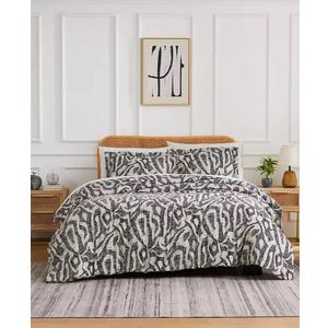 SOUTHSHORE FINE LINENS Khari Microfiber 2 Piece Duvet Cover Set, Queen Size