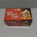 Borosil Akhand Diya (Small, Brass)