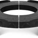 W B D WEIBIDA Trash Can Dolly Wheels Adjustable 15-19 Inch Round Roller with 4 Wheels Drum Cart Heavy Duty 440lbs Keg Truck Large Barrel Dollies Multi Functional Rolling Stand Plant Caddy