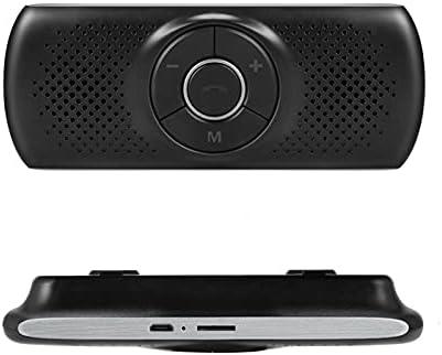 Riloer Wireless Bluetooth Car Kit, Handsfree Speakerphone Multipoint Sun Visor Speaker, Support Siri Google Assistant TF Card, Car Speaker for Safe Driving