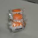 Handmade Emotional Support Dumpster Fire Crochet Gift - Funny Desk Decor with Positive Card for Coworkers, Teachers, Adults, Meme Lovers, Christmas, Halloween, Office Pranks, Knitted Doll Toy (Orange)