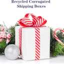 6x6x6 Shipping Boxes for Small Business,40 Pack White Corrugated Cardboard Box for Packaging, Mailing, Storage