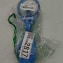 O2COOL Deluxe Handheld Battery Powered Water Misting Fan (Light Blue) (Single)