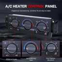 599-218 Front Climate Control Module Heater A/C Air Conditioning Panel Unit, Compatible with 1999-2002 Chevy Silverado Suburban Avalanche 1500 2500 3500 HD, GMC XL Sierra 1500 2500 3500 HD