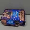 Always Discreet Boutique Incontinence and Postpartum Underwear for Women, Maximum Protection, Large, Black, 18 Count