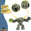Schleich Eldrador Creatures - 8" Stone Monster Toy with Crystal Set - Cool Movable Monster Action Figure for Boys and Girls - Fantasy Giant Rock Beast Figurine - Fun Scary Toys - Kids Ages 7+ | 70141