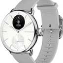 Withings ScanWatch 2 - Hybrid Smart Watch, Heart Rate Monitoring, Fitness Tracker, Cycle Tracker, Sleep Monitoring, GPS Tracker, 30-Day Battery Life, Android & Apple Compatible, HSA/FSA (White)