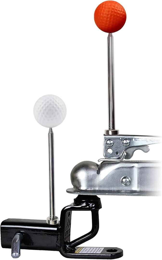 2pcs Tall Adjustable Magnetic Alignment Kit, Trailer Guide Poles, RV Accessories, Boat Trailers Guides, Hitch Magnetic Alignments for Boat, Camper, Horse, Cargo, Extendable Poles