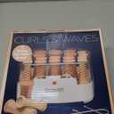 Conair Double Ceramic Hot Rollers for Long, Medium, and All Hair - Hair Curler - Hair Roller Clips Included - 1/2 inch, 3/4 inch, and 1 inch Rollers