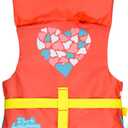 Dark Lightning USCG Approved Infant Life Jacket 0-30 lbs, Swim Vest for Baby/Toddlers 1-3 Year Old 20-30 lbs,Toddler Floaties for Pool Swimming,Boating,Beach,Puddle