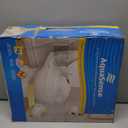 Drive Medical 770-626 AquaSense Raised Toilet Seat with Lid, Standard Seat, White (1 Count (Pack of 1))