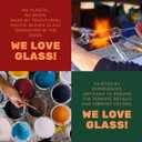 Amanman Blown Glass Ornaments for Christmas Tree Rugby Glass Christmas Ornaments 2024