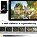 Zocelight Rechargeable A2 Light pad for Diamond Painting,A2 Light Board with 5200mAh Battery,6 Levels Dimming/3 Color temperatures 5500 Lux Super Bright Light Box for Drawing,Sketching,Animation