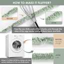 Jumbo Chunky Yarn for Hand Knitting - Super Thick Chenille Chunky Yarn for Crocheting - Extra Soft Bulky Fluffy Blanket Big Yarns 8 Jumbo Pack (27yds,8 oz Each Skein) Black