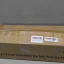 12FT(2 * 6FT) Christmas Garlands for Decorating, Real Touch Norfolk Pine Garland, Artificial Greenery Garlands for Mantle, Stairs, Fireplace, Indoor Outdoor Christmas Decorations