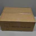 Modern Ceramic Table Lamp 23" White Ceramic Lamps for Living Room, Rustic Farmhouse Bedside Lamp with Ginger Jar Design, Elegant Bedroom Lamp for Nightstand Desk Side End Table Home Decor