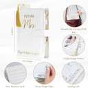 Wedding Planner Book and Organizer - Faux Leather 'Future Mrs' Wedding Planning Book and Organizer I Wedding Binder with Pen & Bookmark. Includes Bridal Countdown Calendar I Designed in USA