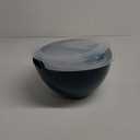 LUXEAR Mixing Bowls with Lids Set, 14 Pieces Plastic Nesting Bowls Includes 6 Prep Bowls, 6 Lids, 2 Cooking Spoons(Can Convert into Tongs), Microwave Dishwasher Safe for Mixing Serving Baking Storing (Blue)