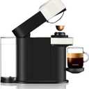 Nespresso De'Longhi Vertuo Next Deluxe by De'Longhi with Aeroccino - Chrome