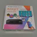 Koqit V5H H.265 Free To Air FTA Satellite Receiver DVB-S2 Satellite TV Receiver HEVC DVB S2 Galaxy 19 Receivers Sat DVB Finder Meecast Biss PVU YouTube TV Decoder DVB2IP Box