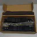 Camper Wheel Chock Stabilizer 2 Sets, Heavy Duty X-Shaped RV Stabilizer with Anti Rust Coating, Adjustable Wheel Chocks for Travel Trailer Truck Fifth Wheel, Fit 3.5" to 12"