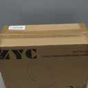 ZYC 8 Inch Recessed Lighting - 18W 1802LM Black Recessed Lighting,Dimmable 5CCT 2700K/3000K/3500K/4000K/5000K Selectable,IC Rated,Ultra-Thin Dimmable Canless Wafer Downlight Pack of 6 Black.