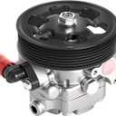 21-5341 Power Steering Pump with Pulley Fits for Honda Accord EX/LX L4 2.4L 2003 2004 2005 2006 2007 Replacment OE# 56110-RAA-A01 56100-RAA-A03 56100-RAA-A01RM 56110-PND-003 21-5341 96-5341