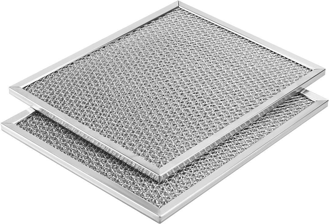 2 Pack Aluminum Range Hood filter 97006931 Replacement for Bro-an Nu-tone Range Hood Grease Filter PART#S97006931 (10-1/2 x 8-3/4 in) BP29, 88150, 99010121 by AMI PARTS