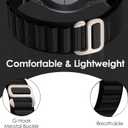 6 Pack Alpine Loop Bands Compatible with Apple Watch Ultra 3 2 1 Band 49mm 46mm 45mm 44mm Men WomenSoft Sport Loop Bands Replacement Strap for iWatch Ultra 3&2&1 Series 11 10 9 8 7 SE 6 5 4