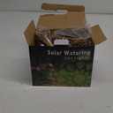 Misawce Outdoor Solar Metal Watering Can Small Hanging Decorative Waterproof Lights for Garden Decor, Yard Lights, Outside Patio Lawn, Gifts for Mom Grandma Women Birthday, 1 pack, Warm White