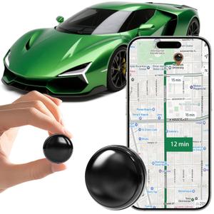 GPS Tracker for Vehicles,Cars,Kids,Pets,and Motorcycles | Real-Time Location Tracking | No Monthly Fee No Subscription | GPS Tracker for Car,Dog,Elderly,-ZZ