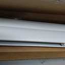 LazBlinds No Drill Cordless Cellular Shades, 28" W x 36" H, White