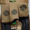 CARPATHEN Adjustable Premium Complete Drip Irrigation System Kit for Garden, Raised Beds with Drip Emitters, 5/16" and 1/4" Irrigation Tubing and Barbed Fittings