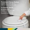 Safety 1st OutSmart Toilet Lock, White, 1 Count (Pack of 1)
