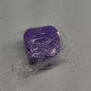 Denture Box Denture Case Denture Cup With Strainer Denture Bath Box False Teeth Storage Box Purple Apple Shape