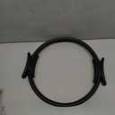 ProBody Pilates Fitness Circle – 14 Inch Pilates Ring for Yoga and Other Workouts, Focusing on Toning Inner Thighs, Arms, Core and Back, at Home Pilates Equipment (Black)