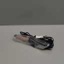 FARERY Mini Curling Iron 1 Inch, 100-240V Dual Voltage for Travel, Ceramic Curling Iron Travel Size with Keratin & Argan Oil Infused, Mini Hair Curler with Storage Bag, Rose-Gold