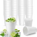 Concession Essentials 8 oz Foam Cups – 100 Count Pack – Insulated Disposable Hot & Cold Beverage Cups – Lightweight, Durable, Perfect for Coffee, Tea, Water & Concessions