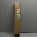 Leinuosen 3 Pcs File Cabinet Rails PVC Hanging Black Document Cabinet Rails for Drawer Sides Letter Size Office File Drawer Holder Organizer Storage, 24 Inches Long(1/2 Inch Wide)