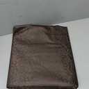 Distressed Vintage Faux Leather Suede Vinyl Fabric (Brown)