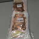 2 x 4P Metallic Foil Fringe Tinsel Table Skirts for Rectangle Tables Backdrop Banner Streamer Garland Curtains for Parade Floats Wedding Graduation Anniversary Birthday Parties Decoration (Rose Gold)