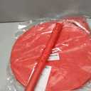 Red Pinata Red Circle Round Blank Pinata with Bat Stick Blindfold Confetti for Kids Birthday Wedding Celebration Baby Shower Carnival Party Supplies,13 x 13 x 3.15 Inches
