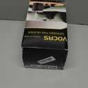 Small Portable Space Heater for Indoor Use - VOCRS 1500W PTC Electric Heater with Thermostat, Remote Control, 12H Timer, Eco and Fan Mode, Rapid and Safe Heating for Bedroom, Office