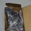 iMaihom 100W Dusk to Dawn Outdoor Lighting, 10000LM Plug in Flood Lights with Remote Control, 2 Modes IP65 Waterproof Led Exterior Security Light with Photocell, 6500K Floodlight for Yard Garage Black