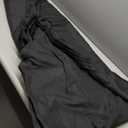 Nasitos 2 Pack Black Tablecloth 6 Foot-Open Back Fitted Tablecloth Rectangle Table, Washable Fabric Trade Show Table Cover for Craft Show, Display, Parties, Wedding, Events