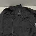 PRETTYGARDEN Women's 2 Piece Outfits Casual Lapel Half Zip Sweatshirts and Wide Leg Pants Tracksuit Sets (Medium, Black)